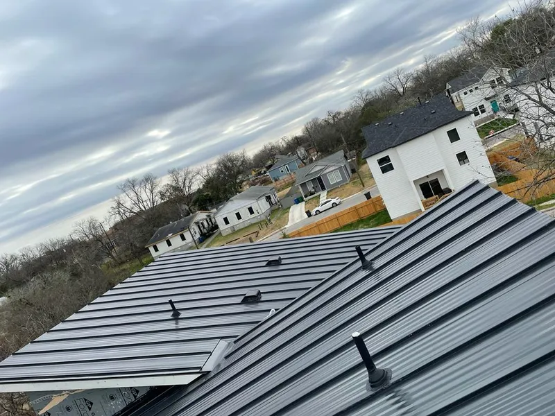 Standing seam metal roof panels with vents for Skylight Repair in Gilroy